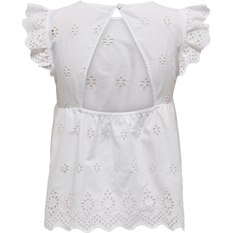 ONLY ONLY dam blus ONLLOU Blouse Bright White