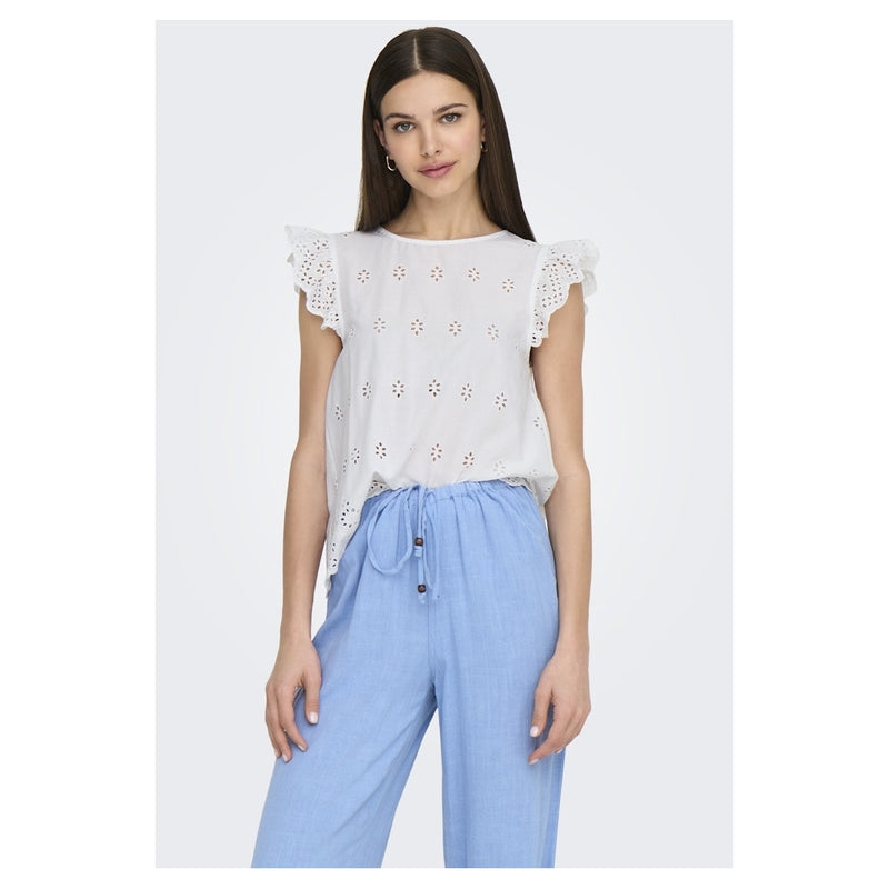 ONLY ONLY dam blus ONLLOU Blouse Bright White