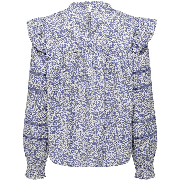 ONLY ONLY dam blus ONLMATHILDE Blouse Birch MIRINA FLOWER