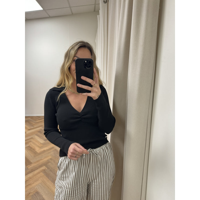 ONLY ONLY dam blus ONLMELEK Restudsalg Black