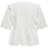 ONLY ONLY dam blus ONLMILIA Blouse Bright White