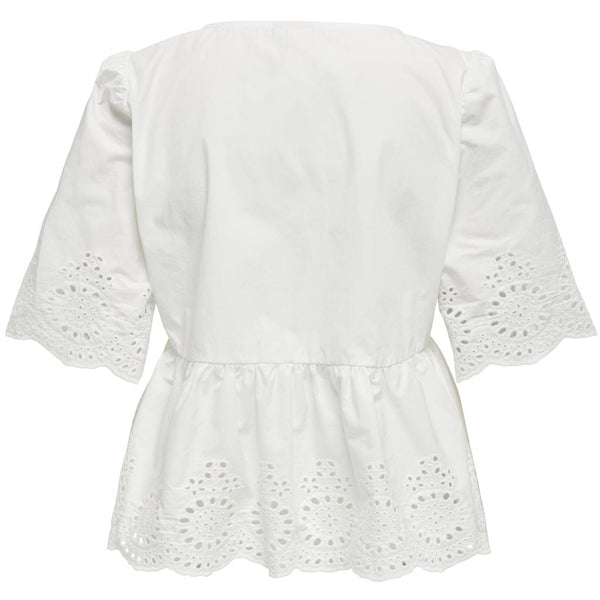 ONLY ONLY dam blus ONLMILIA Blouse Bright White