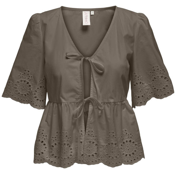 ONLY ONLY dam blus ONLMILIA Blouse Walnut