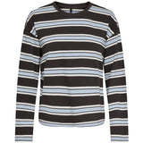 ONLY ONLY dam blus ONLNEW LS Tee Black Coffee Soft Chambray + Birch