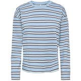 ONLY ONLY dam blus ONLNEW LS Tee Soft Chambray Black coffee + birch