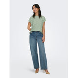 ONLY ONLY dam blus ONLSMILLA Blouse Frosty Green