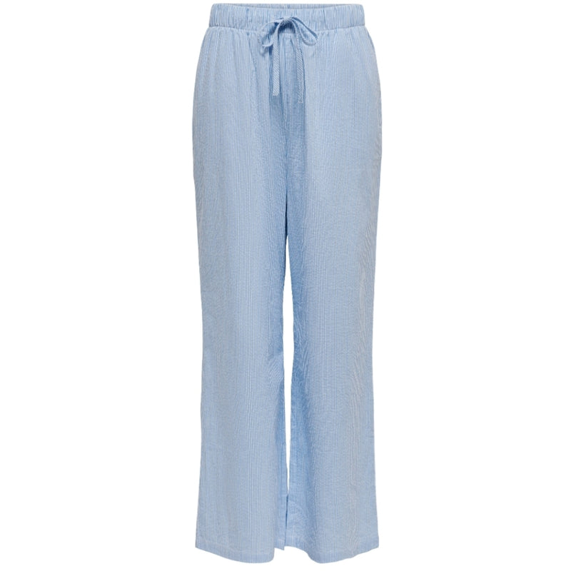 ONLY ONLY dam byxor ONLAUGUSTA Pant Cloud Dancer BLUE STRIPES
