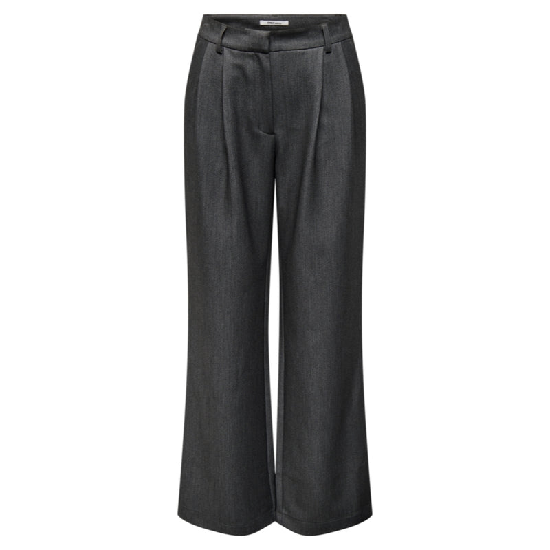 ONLY ONLY dam byxor ONLHATTIE Pant Dark grey melange