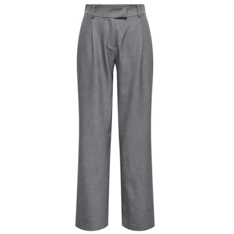 ONLY ONLY dam byxor ONLLINDA Pant Medium grey melange