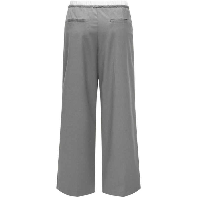 ONLY ONLY dam byxor ONLTILLE Pant Light Grey Melange