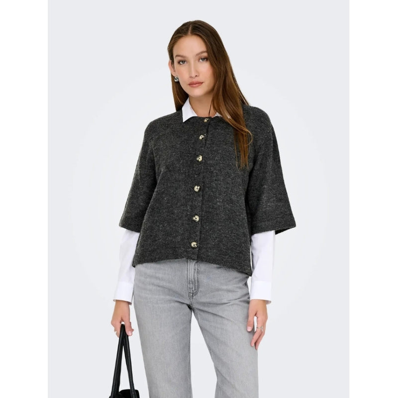 ONLY ONLY dam cardigan ONLCAMILLA Cardigan Dark grey melange