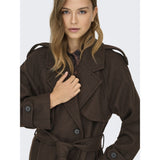 ONLY ONLY dam jacka ONLDEAR-TRILLON Jacket Chocolate Brown MELANGE