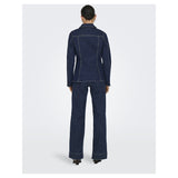 ONLY ONLY dam jacka ONLELLE Jacket Dark Blue Denim Detail RINSE