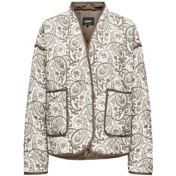 ONLY ONLY dam jacka ONLELVIRA Jacket Mocha Meringue CLOUD DANCER