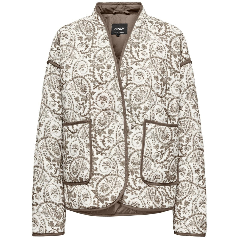 ONLY ONLY dam jacka ONLELVIRA Jacket Mocha Meringue CLOUD DANCER