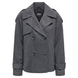 ONLY ONLY dam jacka ONLMAISY Jacket Dark Grey Melange Black lining
