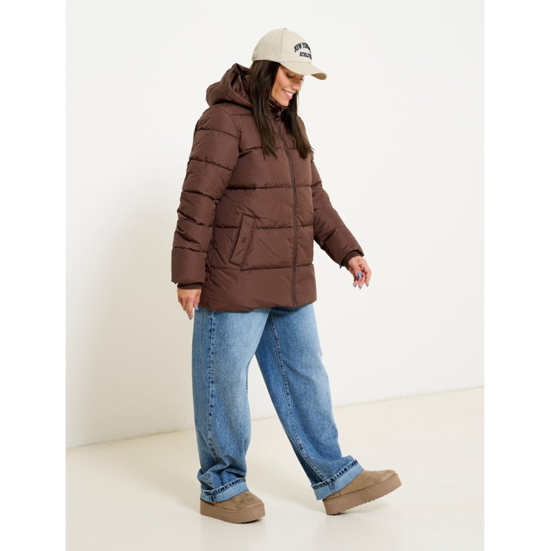 ONLY ONLY dam jacka ONLPATRICIA Jacket Chocolate Brown