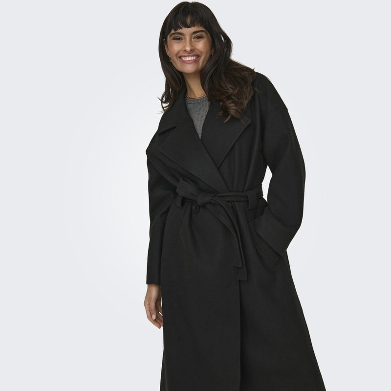 ONLY ONLY dam kappa ONLINGRID Coat Black