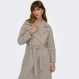 ONLY ONLY dam kappa ONLINGRID Coat Simply Taupe MELANGE