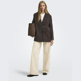 ONLY ONLY dam kavaj ONLALDEN Blazer Mole PUMICE STONE PINSTRIPES