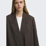 ONLY ONLY dam kavaj ONLALDEN Blazer Mole PUMICE STONE PINSTRIPES