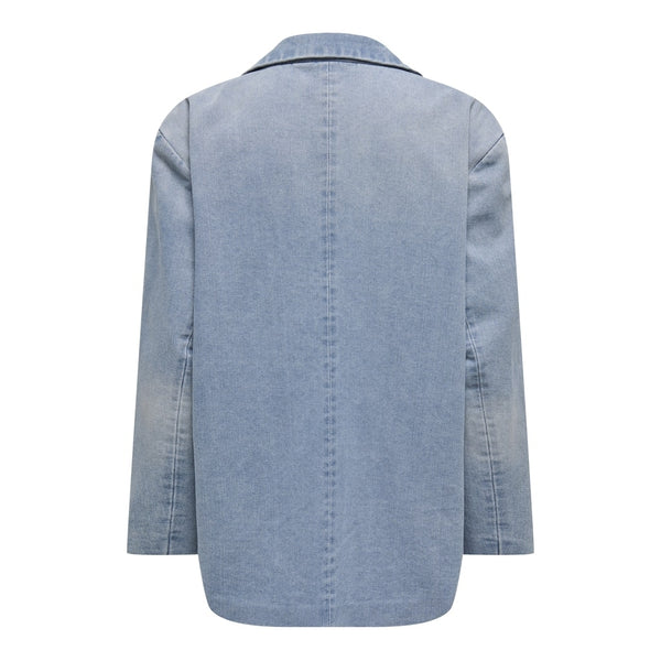 ONLY ONLY dam kavaj ONLCORY Blazer Light Blue Denim PINK LINING