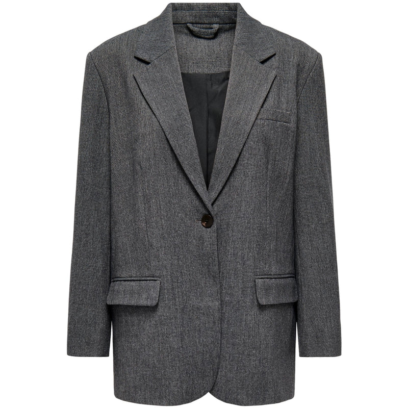 ONLY ONLY dam kavaj ONLELISE Blazer Dark grey melange