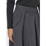 ONLY ONLY dam kjol ONLGINNY Skirt Dark grey melange