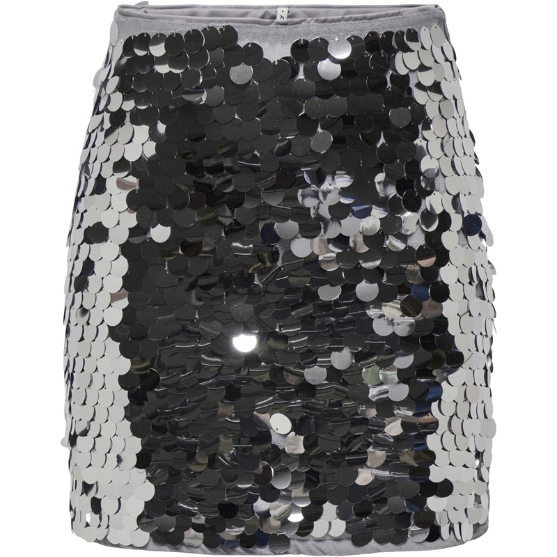 ONLY ONLY dam kjol ONLNANCY Skirt Silver