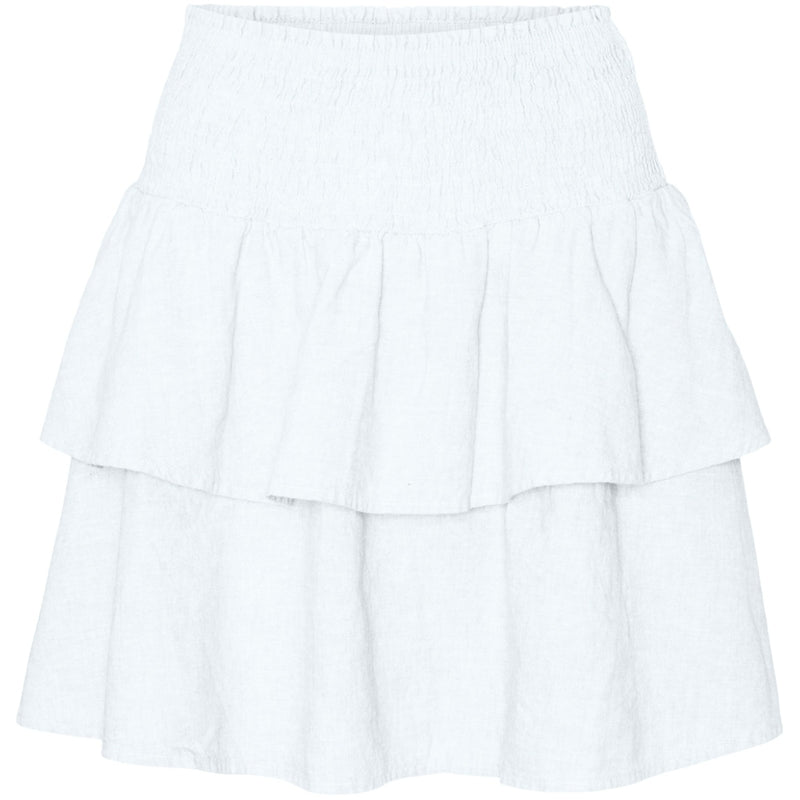Vero Moda ONLY dam kjol VMLUNA Skirt Bright White