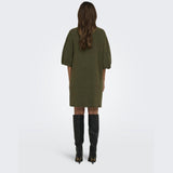 ONLY ONLY dam klänning ONLALIVIA Dress Beech Dtm Button/Melange
