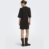 ONLY ONLY dam klänning ONLALIVIA Dress Coffee Bean Dtm Button/Melange