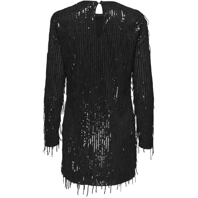 ONLY ONLY dam klänning ONLANIKA Dress Black Black sequins