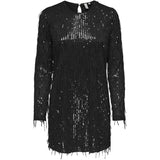 ONLY ONLY dam klänning ONLANIKA Dress Black Black sequins