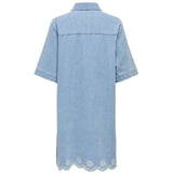 ONLY ONLY dam klänning ONLBELLE Dress Light Blue Denim