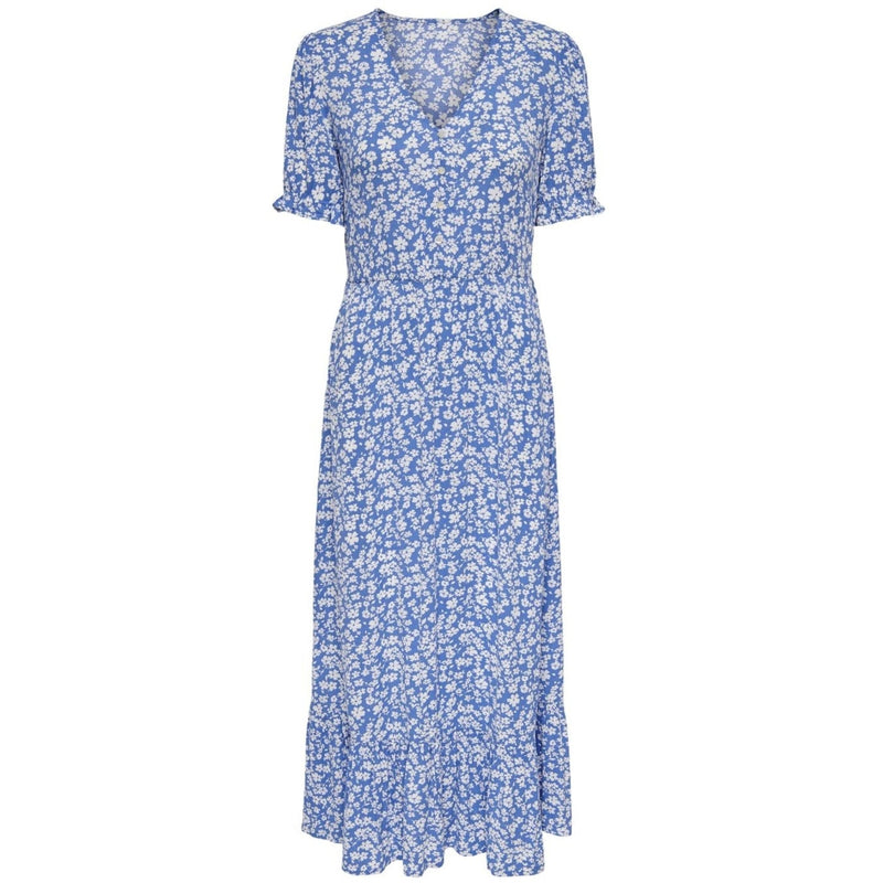 ONLY ONLY dam klänning ONLCHANTI Dress Marina WHITE FLOWER