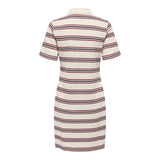 ONLY ONLY dam klänning ONLEVIE Dress Antique White Navy blazer+ruby wine