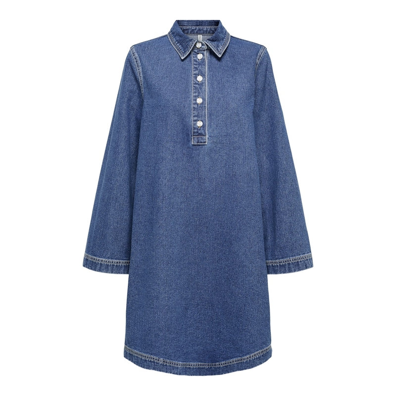 ONLY ONLY dam klänning ONLFREYA Dress Medium blue denim