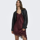 ONLY ONLY dam klänning ONLINDONA Dress Oxblood Red