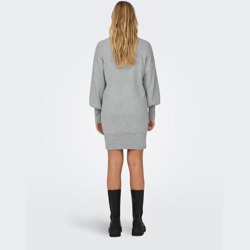 ONLY ONLY dam klänning ONLMANUELA Dress Light Grey Melange