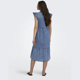 ONLY ONLY dam klänning ONLSHANIA Dress Medium blue denim