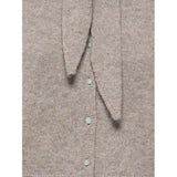 ONLY ONLY dam kofta ONLLANA Cardigan Taupe Gray Mel/Fmop