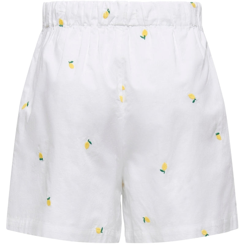 ONLY ONLY dam shorts ONLGRACE Shorts Bright White Lemon