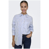 ONLY ONLY dam skjorta ONLBENI Restudsalg Bright White EBB AND FLOW