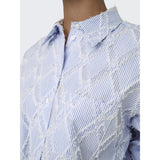 ONLY ONLY dam skjorta ONLBENI Restudsalg Bright White EBB AND FLOW
