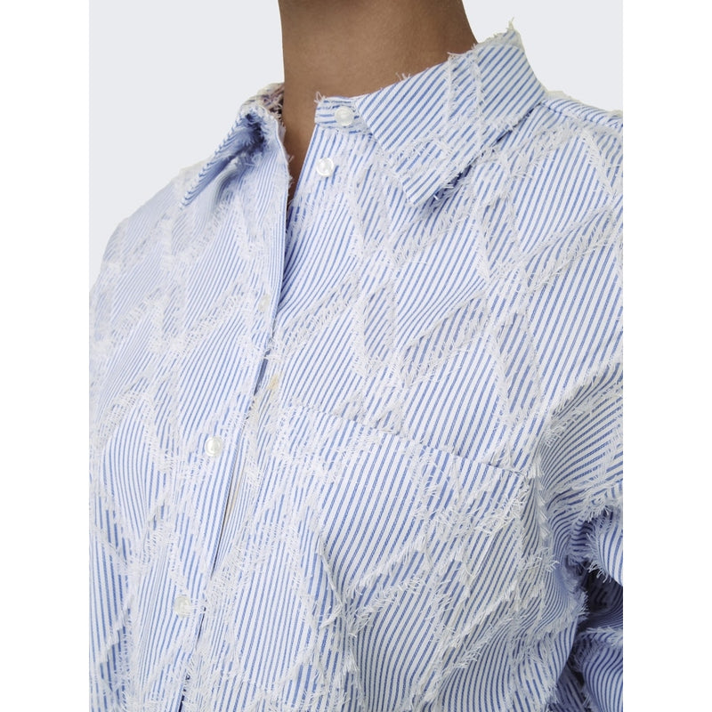 ONLY ONLY dam skjorta ONLBENI Restudsalg Bright White EBB AND FLOW