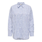 ONLY ONLY dam skjorta ONLBENI Restudsalg Bright White EBB AND FLOW