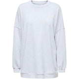 ONLY ONLY dam sweatshirt ONLDAZE Sweatshirt Light Grey Melange New york