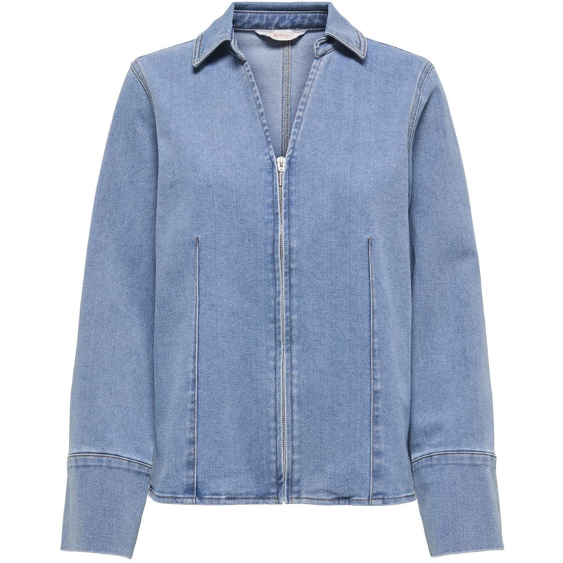 ONLY ONLY dam skjorta ONLFRIDA Shirt Light Medium Blue Denim
