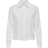 ONLY ONLY dam skjorta ONLLOU Shirt Bright White